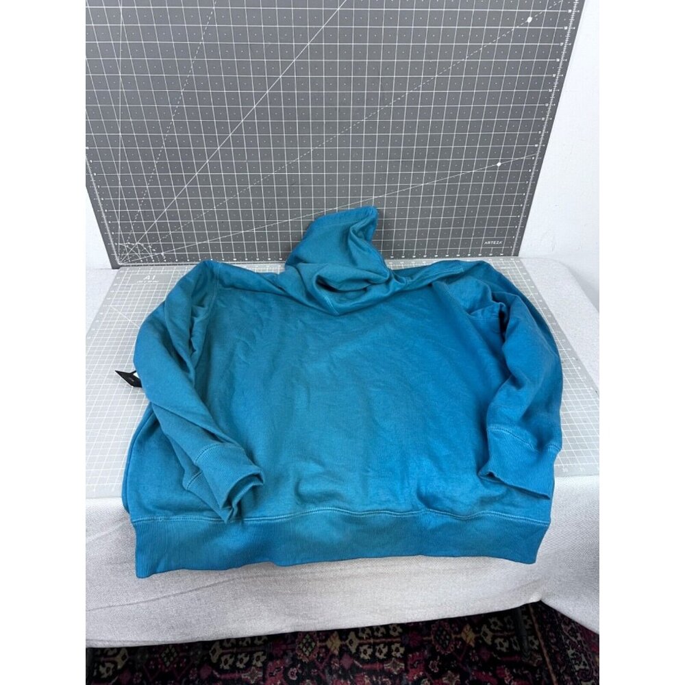 Mountain Hardwear Men's MHW Logo Hoodie Sz. M Blue Cotton Blend New NWT - Picture 5 of 7